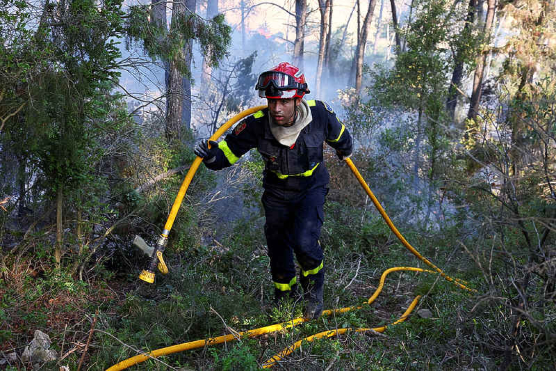French wildfire  now contained